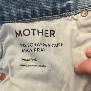 MOTHER Boyfriend Jeans in Blue